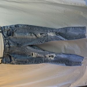Judy Blue 18w skinny fit jeans distressed